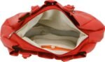 Women’s Red Tote Handbag with Spacious Interior & Secure Zipper Closure - Image 3