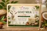 FLYSKY Goat Milk Soap 100g | Handmade Cold Process Bath Soap | Nourishing & Moisturizing Skin Care Soap - Image 2
