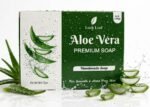 Lush Leaf Aloe Vera Handmade Herbal Soap for Hydration & Gentle Cleansing - Image 2