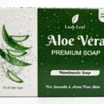 Lush Leaf Aloe Vera Handmade Herbal Soap for Hydration & Gentle Cleansing